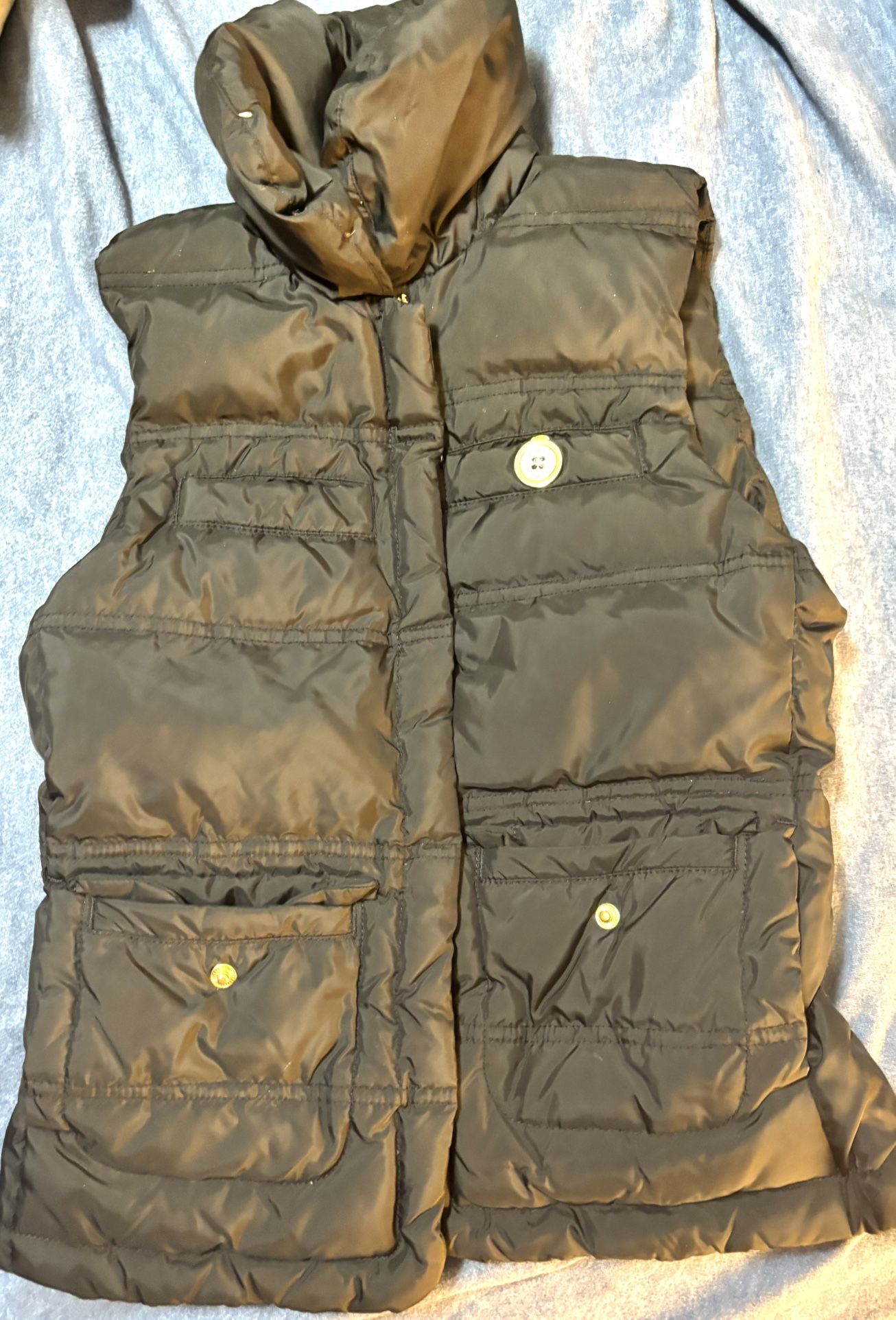 Black Puffer Vest