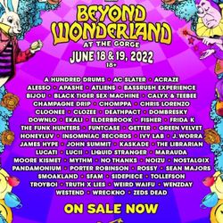 2 Beyond Wonderland @ The Gorge - Terrace Camping Pass