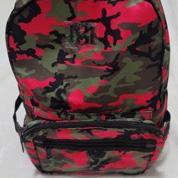 Pink Camo Backpack With Removable Fanny Pack- Badgley Mischka - Brand New