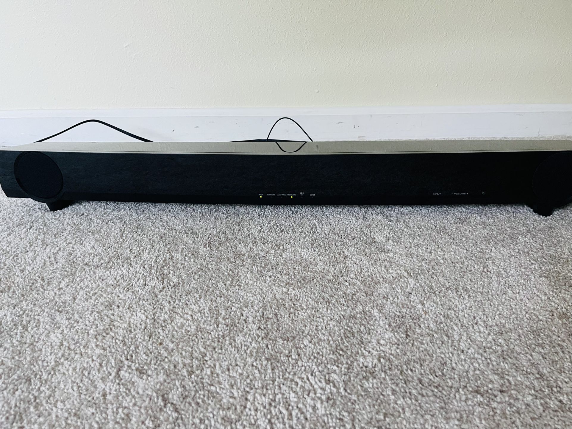 The Yamaha ATS-1010 Front Surround Sound System, also known as the Yamaha YAS-101, is a soundbar speaker system designed to deliver high-quality surro