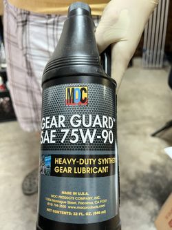 MOC, Heavy Duty Synthetic Gear Oil Lubricant