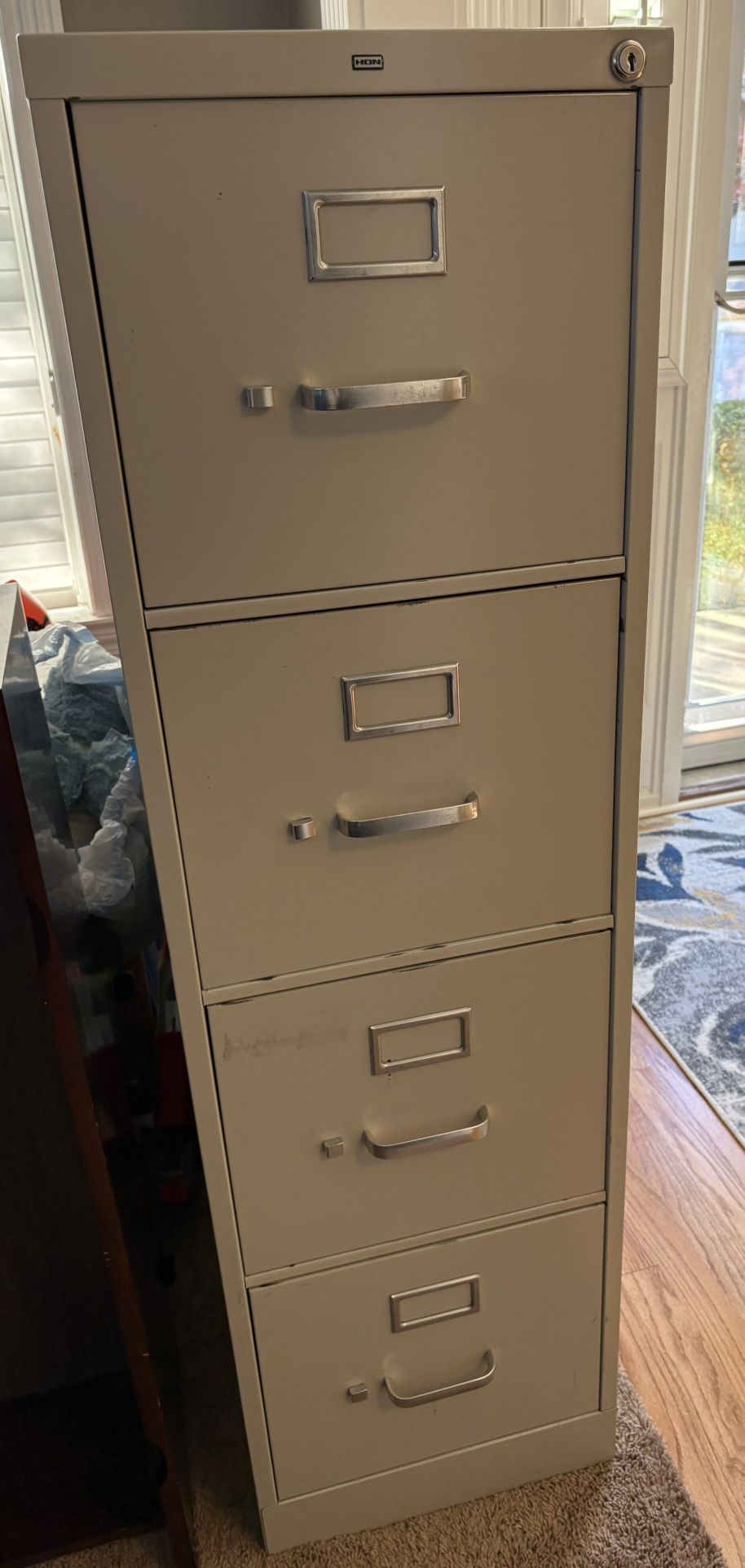4 Drawer Metal File Cabinet