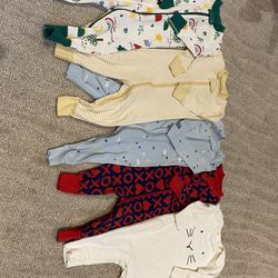 5 Hanna Andersson Pj’s 12-18 Months