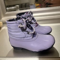 SPERRY  TODDLER RAIN BOOTS SIZE 7