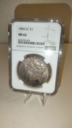 1884-CC Dual Toned Morgan Silver Dollar!!!  ONLY $290 FIRM!!!