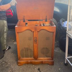 Record Player Cabinet