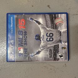 PS4 MLB 15 The Show