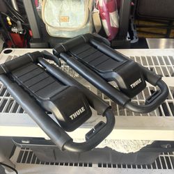 Thule Hull-a-Port Aero kayak roof cradles