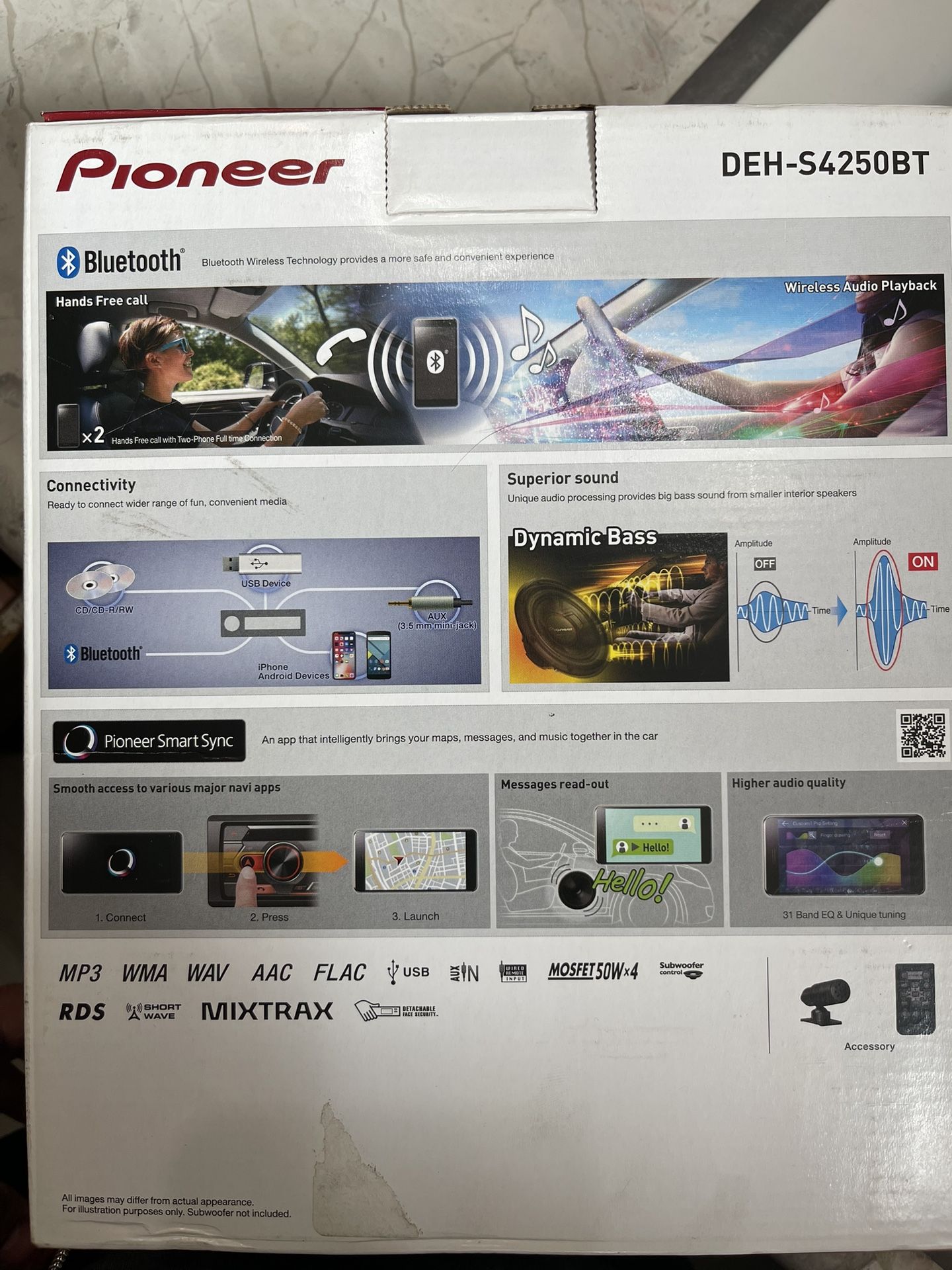 Bluetooth Car Stereo Deck