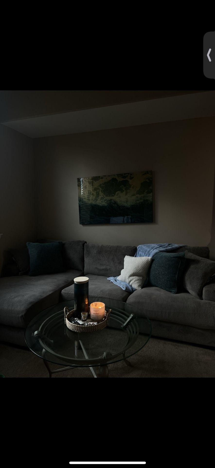 Gray Sectional Couch
