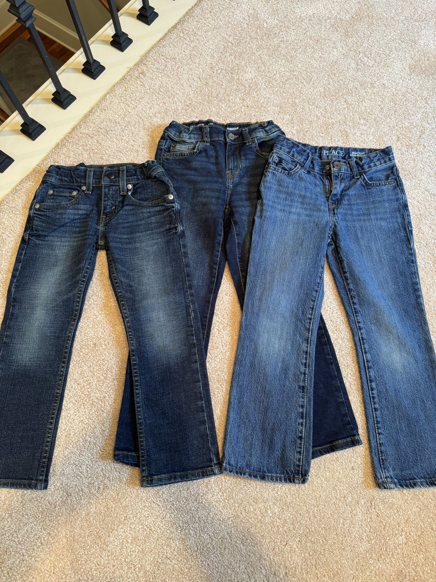 Kids Jeans Size 6, Levi’s And Children’s Place