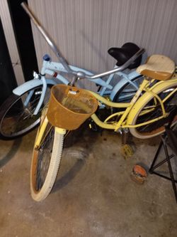 Antique with basket
