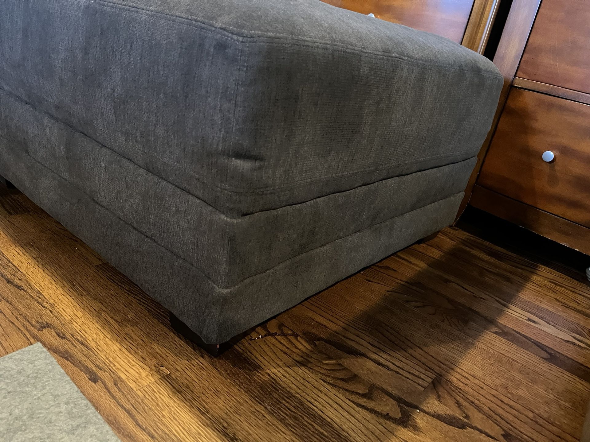 Grey Ottoman 