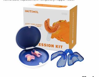 Custom Partial Dentures for Men & Women Miss Tooth (2 Flipper Teeth)