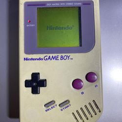 Old Gameboy With Tetris