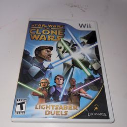 Star Wars Clone War Nintendo  Wi