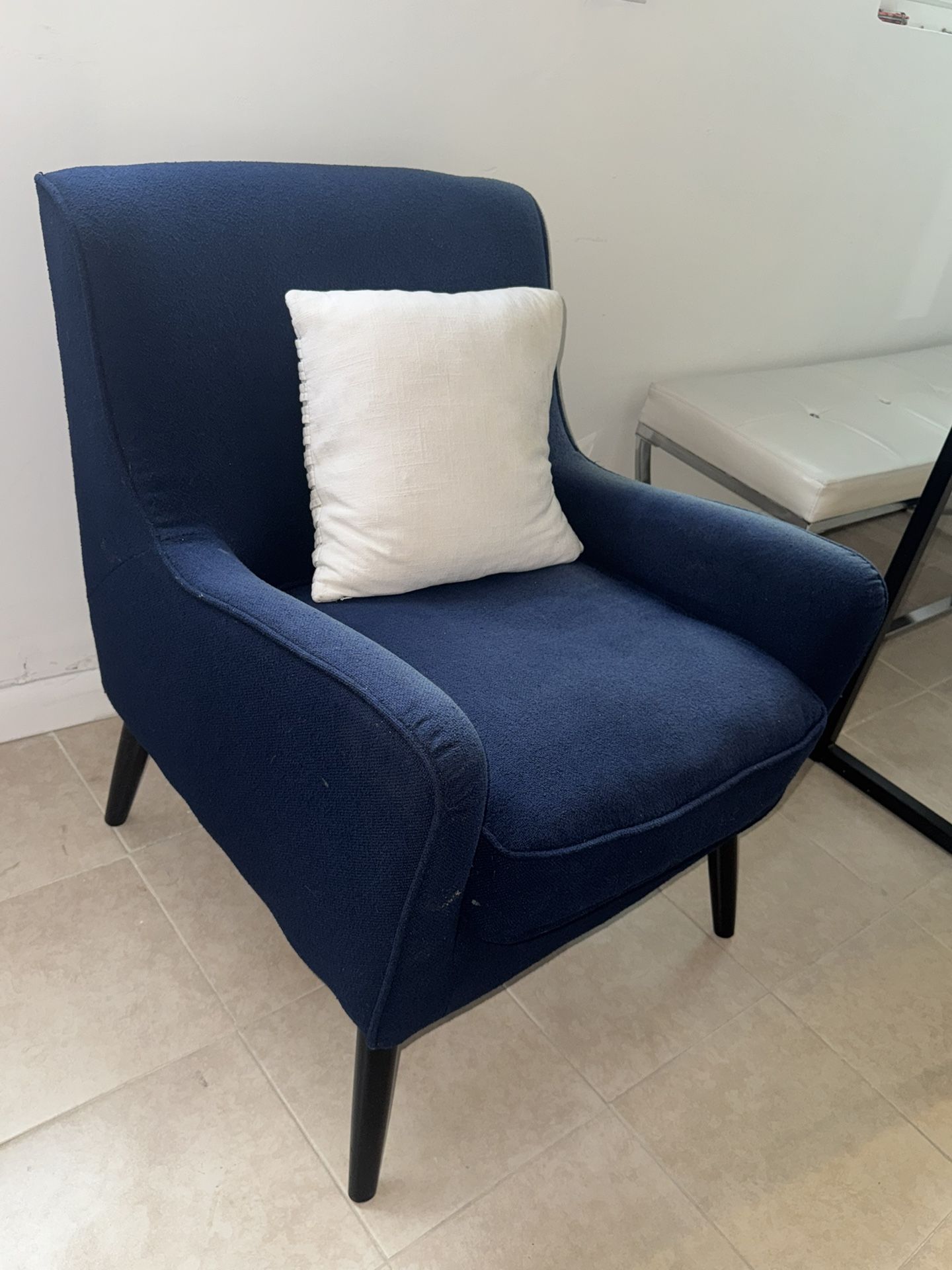 Blue Accent Chair