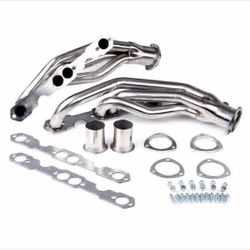 Stainless Steel Header Exhaust Manifold For Chevy GMC 5.0/5.7L V8 C/K 1(contact info removed)