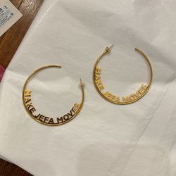 Gold Hoop Earrings