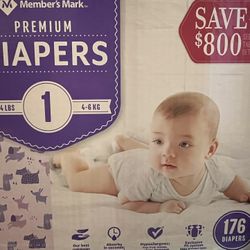 Size 1 Diapers NEW