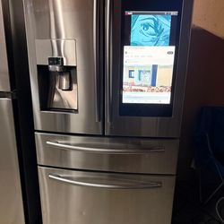 Samsung Family Hub 4-Door – Flex Zone – Water & Ice Fully Working – Clean – 120 Days Warranty