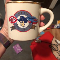 Vintage New Richard Petty Stp 20th Anniversary Coffee Cup