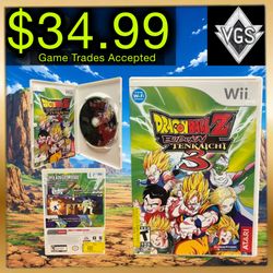 Dragon Ball Z Budokai Tenkaichi 3 Nintendo Wii 2007 Complete In Box CIB