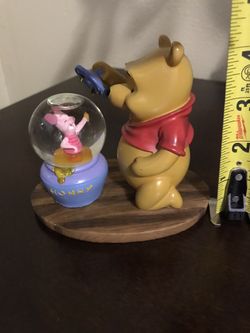 Winnie The Pooh Figurine on Plywood