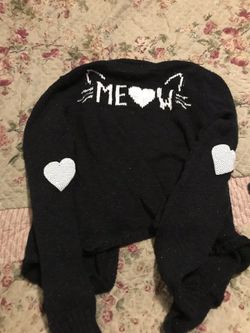 Justice size 14 cardigan