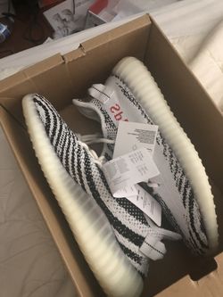 Brand New Yeezy Zebras. Size 9.5
