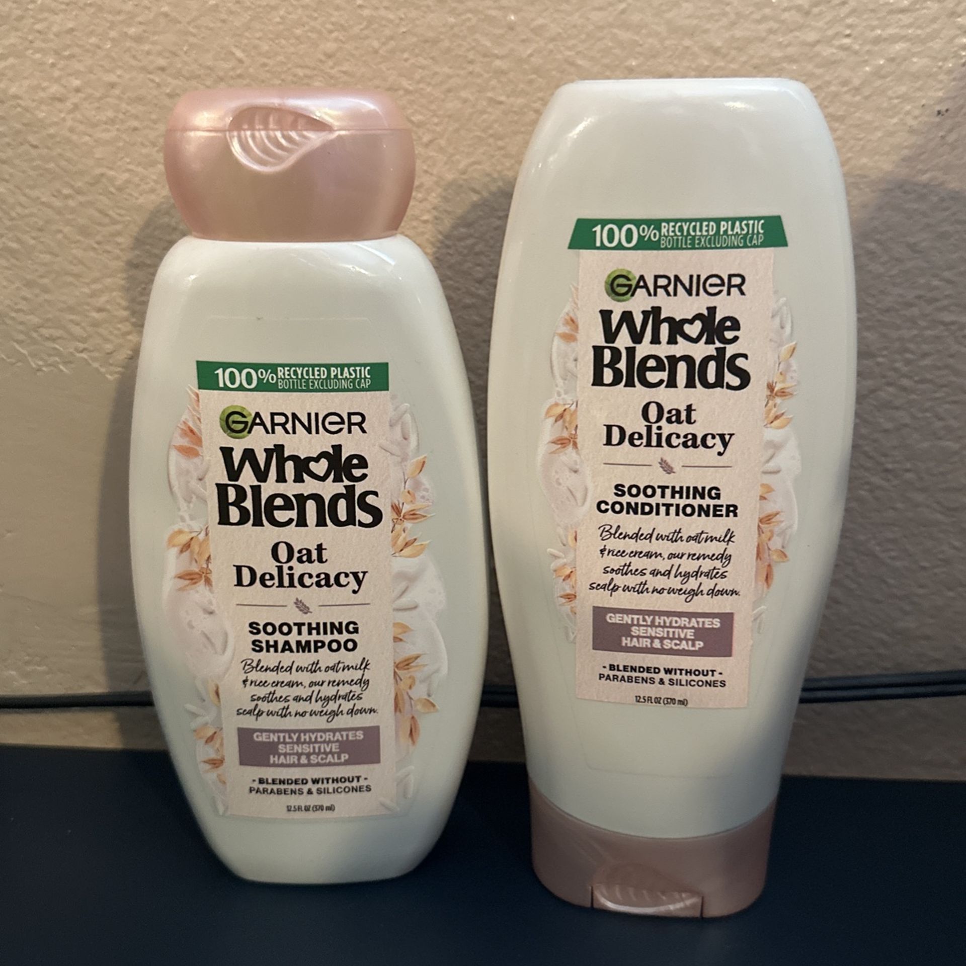 Garnier Whole Blends Oat Delicacy Shampoo And Conditioner Set