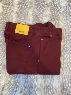 Wesc Maroon Carpenter Style Pants