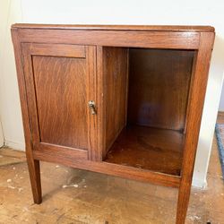 Vintage Wood Side Table