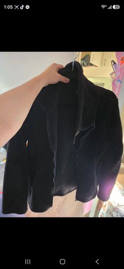 Black Fleece Full-Zip Jacket