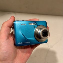 Metallic Light Blue Kodak EasyShare C180 Digital Camera - Tested & Working Y2K Digicam
