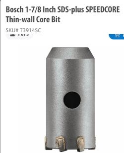 Bosch core bit