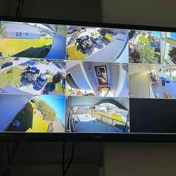 8  Camaras De Seguridad Instaladas -8 CCTV Security Cameras With Recorder ❗️ INSTALLED💯INSTALADAS❗️