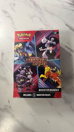 Pokemon TCG: Scarlet & Violet - Destined Rivals Booster Bundle - 6 Packs