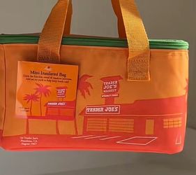 Trader Joe’s orange mini cooler