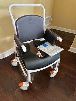 Mobility/Safety - Etac Clean Wheeled Shower and Commode Chair