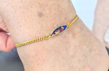 Gold Anklet one of a kind