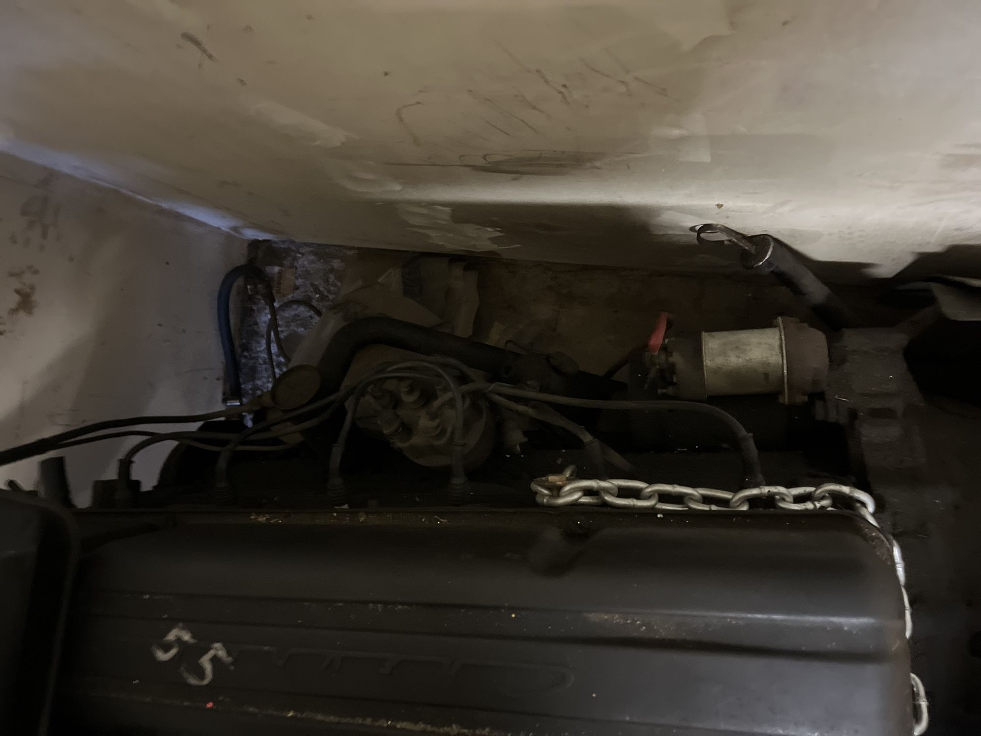 1955 Chevy 6 Cylinder Engine and Transmission