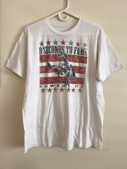 Old town road cowboy shirt size Large