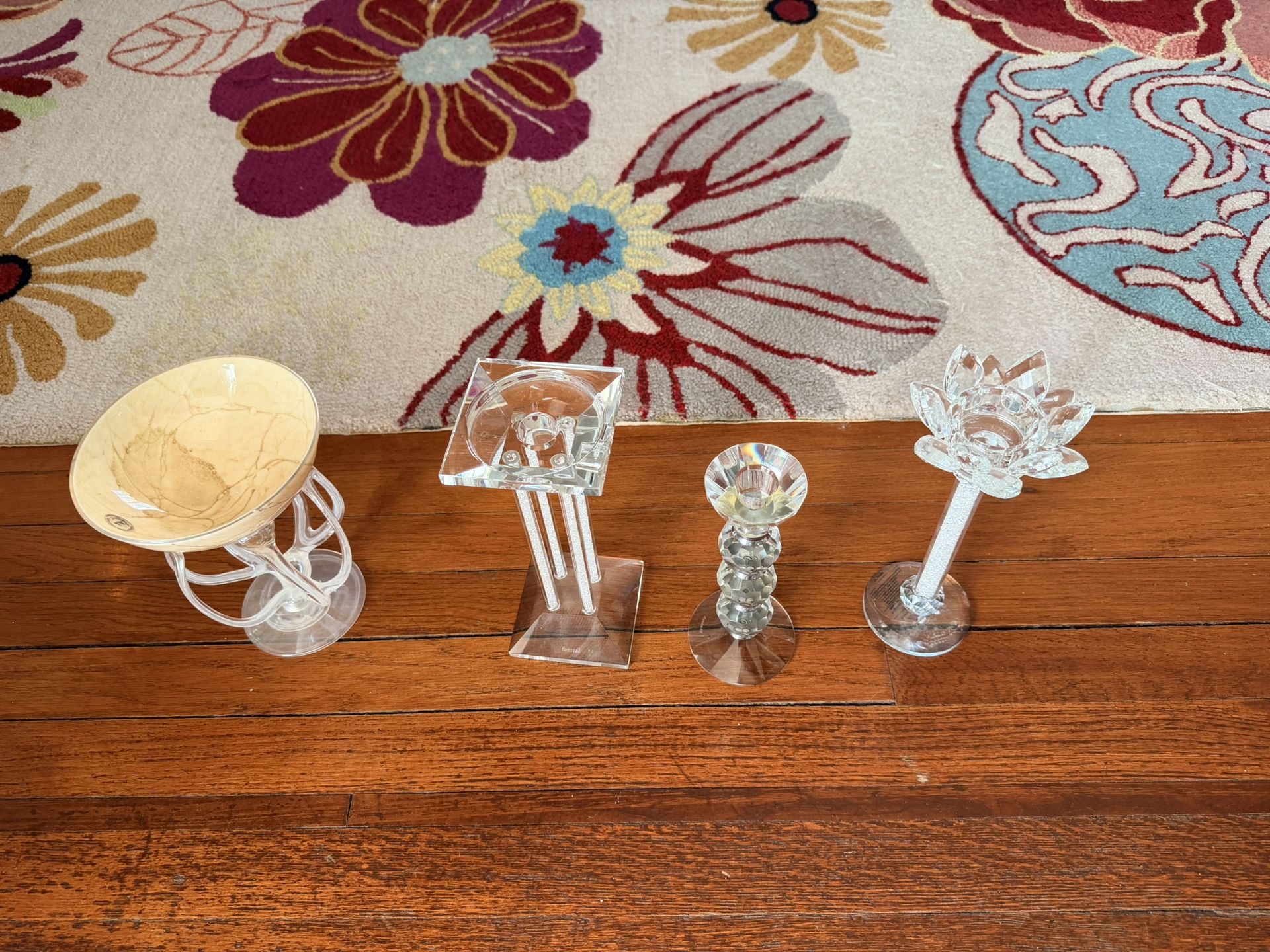 4 Unique Candle Holders