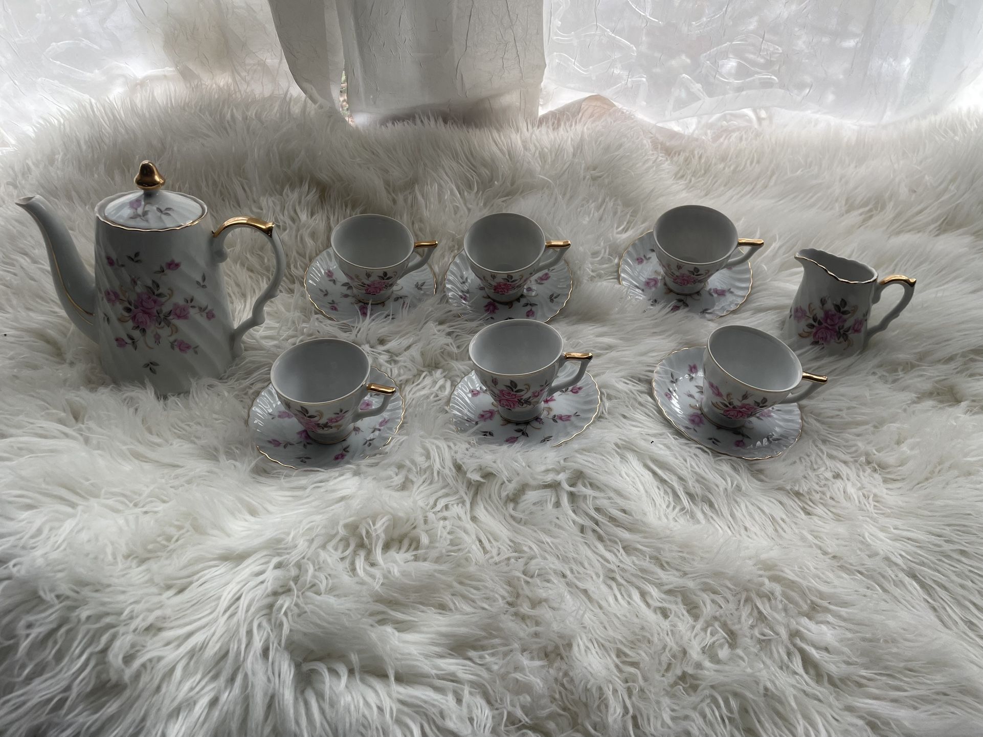 Lefton China Tea Set Please Read