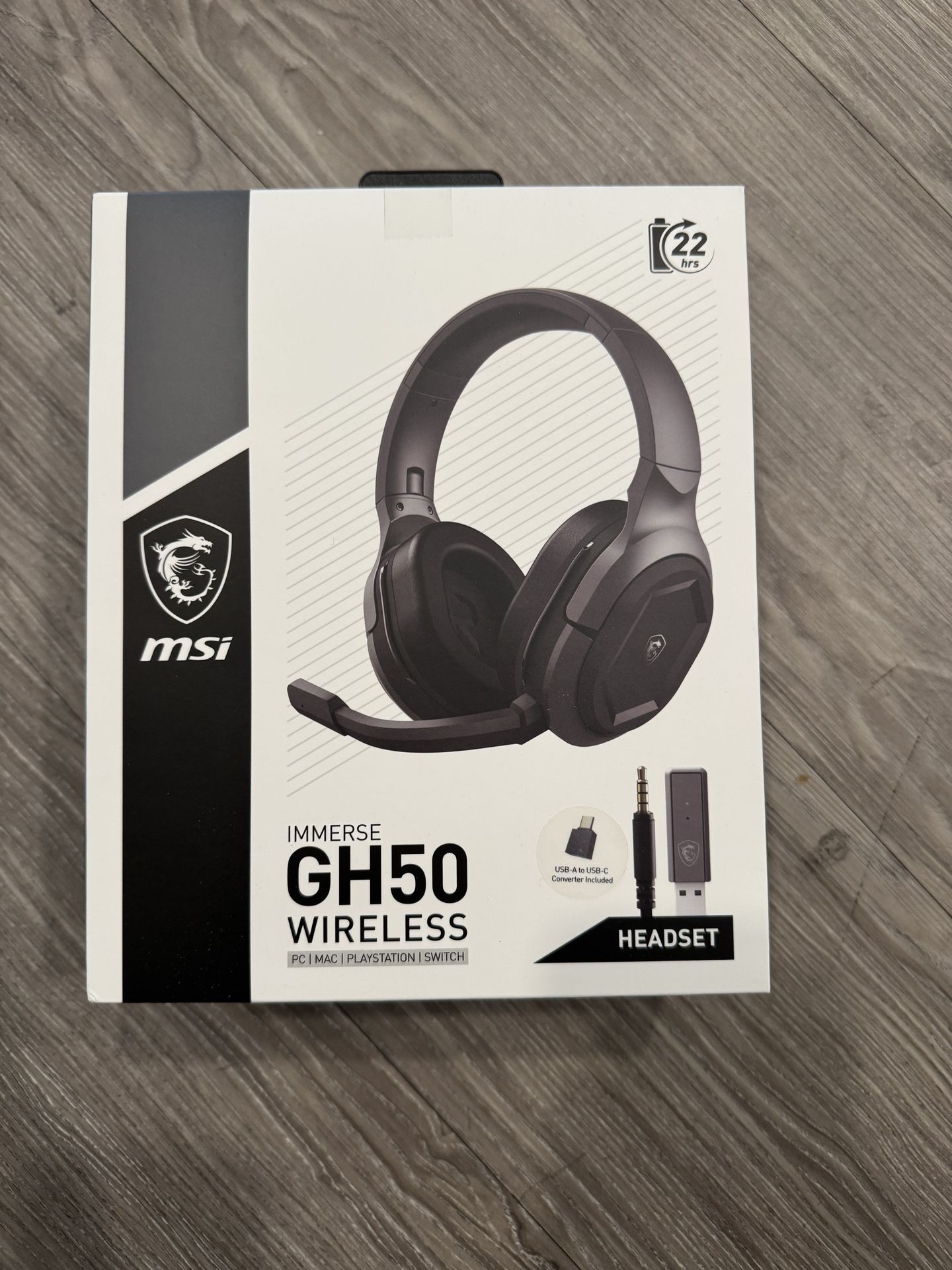 MSI Immerse GH50 Wireless Headphone