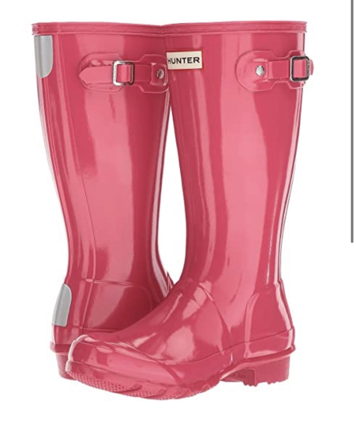 Hunter Original Gloss Tall Pink Rain Boots Women 5 US EU 35/36. Condition is "Pre-owned". See pictures ask questions and make an offer!