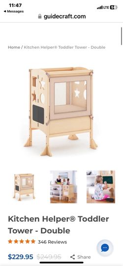 Kitchen Helper® Toddler Tower - Double Guide Craft