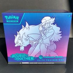 Pokemon TCG Journey Together Pokemon Center Elite Trainer Box PC ETB New Sealed