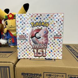 Pokemon 151 Japanese Booster Box 